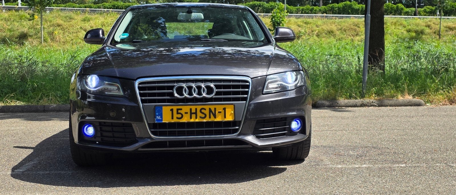 Audi A4 2.0 Tfsi 132KW Multitronic 2009 Grijs, 1440 kg, 4 cilinders, 1984 cc, 179 pk