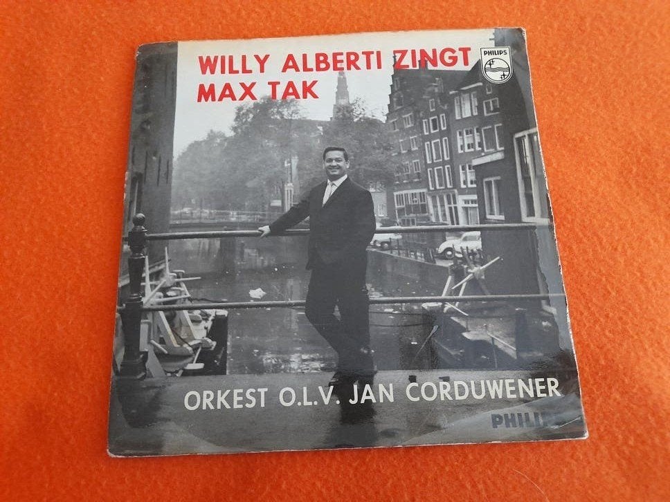 EP Willy Alberti zingt Max Tak (1962), Gebruikt, 7 inch, Ophalen of Verzenden, EP