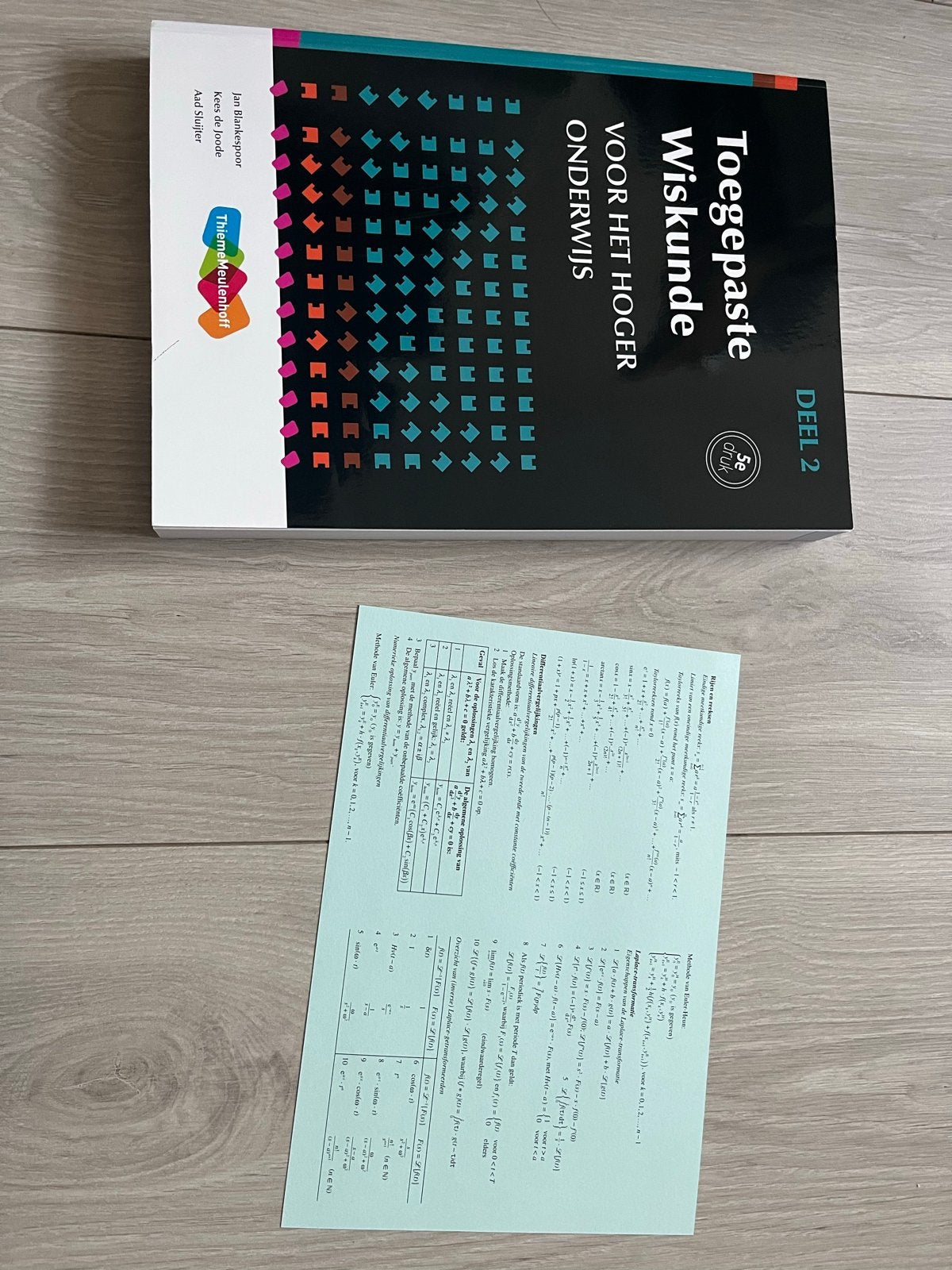 Toegepaste Wiskunde voor het Hoger Onderwijs Deel 2, Ophalen of Verzenden, Beta, Zo goed als nieuw, HBO