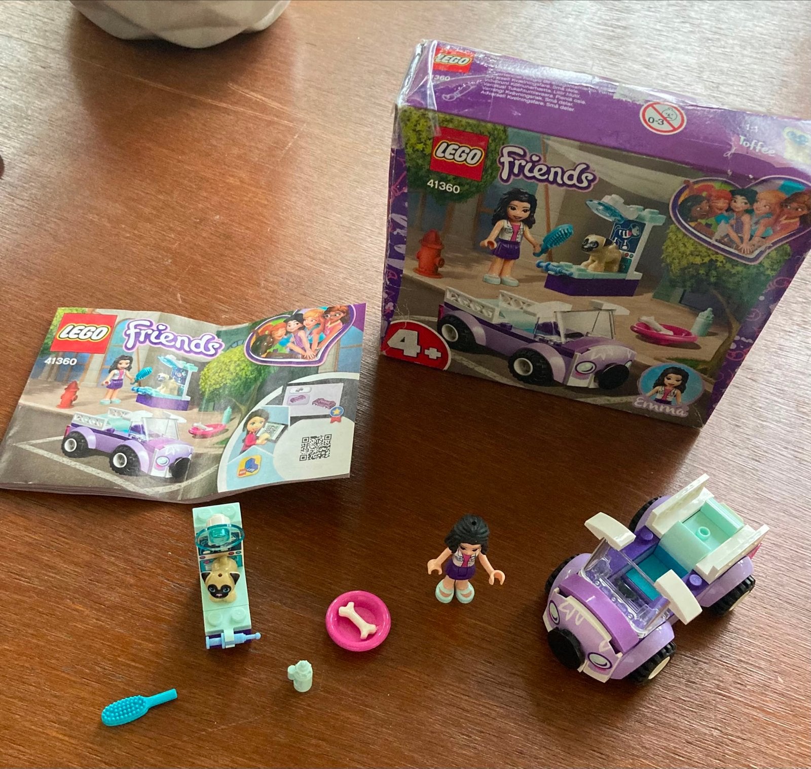 Lego Friends Dierenarts 41360 - Emma's Dierenkliniek, Ophalen, Zo goed als nieuw