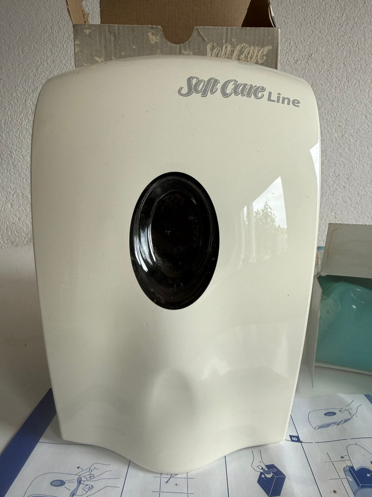 Soft Care Line Zeepdispenser +  H1 Zeepvulling (800ml), Ophalen of Verzenden
