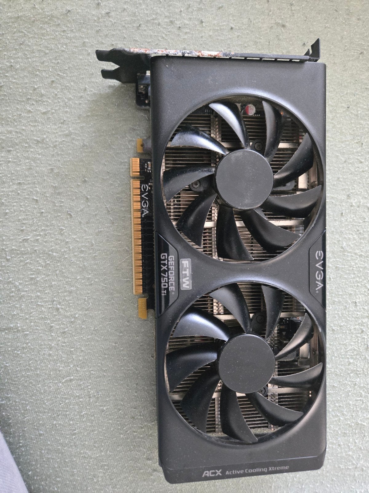 EVGA GeForce GTX 750 Ti 2GB Grafische Kaart, Computers en Software, Ophalen, Gebruikt, GDDR5, Nvidia