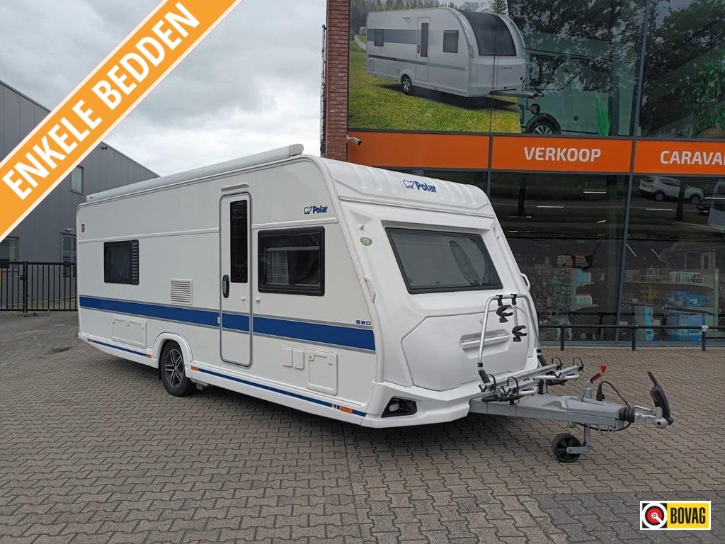 Polar Blueline 620 BSA, Caravans en Kamperen, Caravans, Rondzit, Bedrijf, Schokbreker, Polar