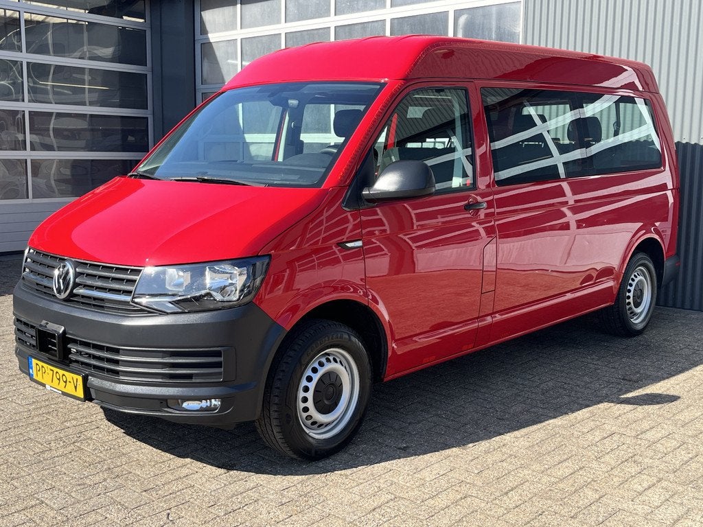 Volkswagen Transporter Kombi 2.0 TDI L2H2 150pk DSG Airco Cr, Auto's, Volkswagen, Gebruikt, 150 pk, 255 €/maand, Lichtsensor