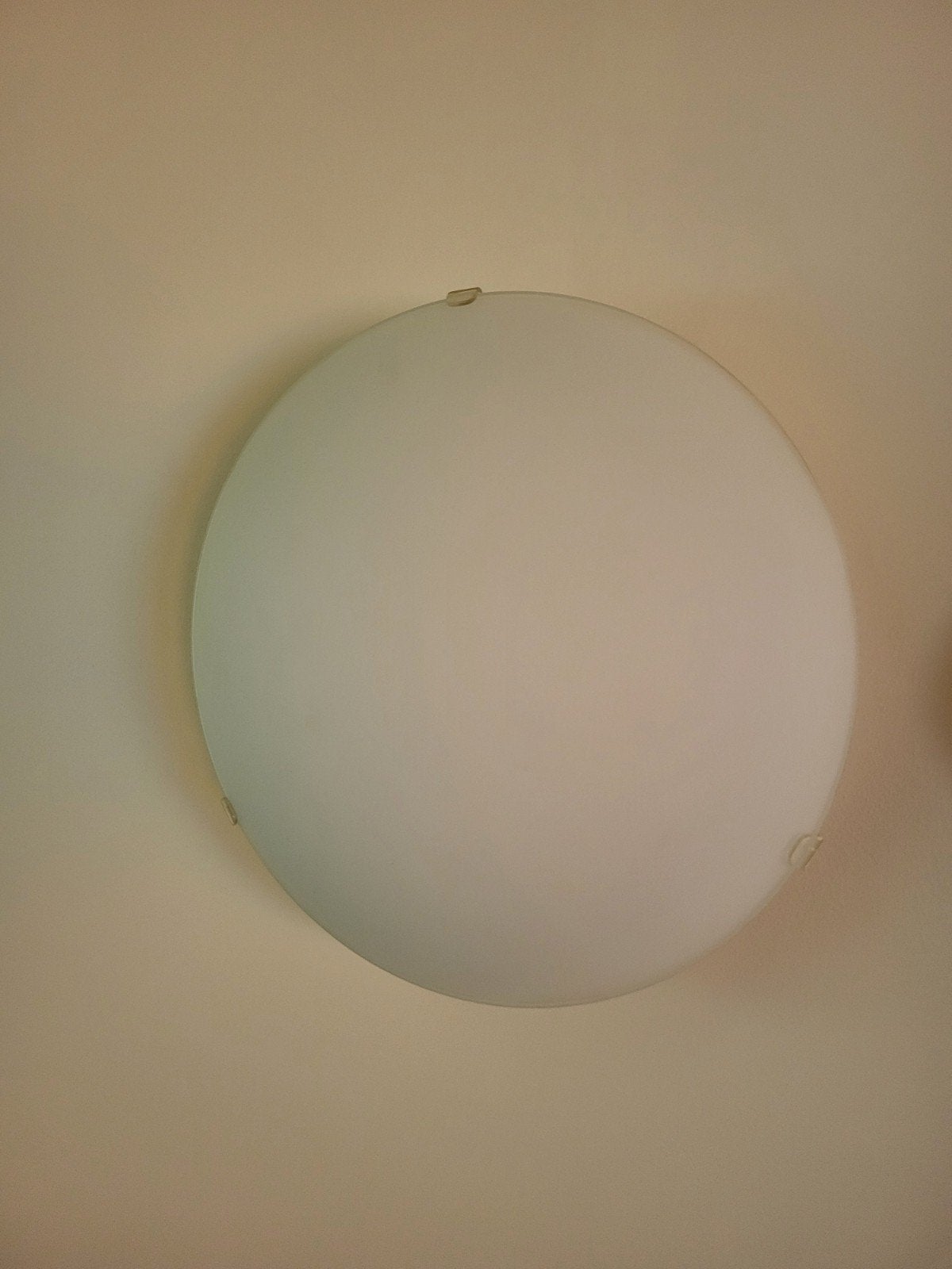 IKEA Plafondlamp, Ophalen of Verzenden, Gebruikt, Glas, Modern, minimalistisch