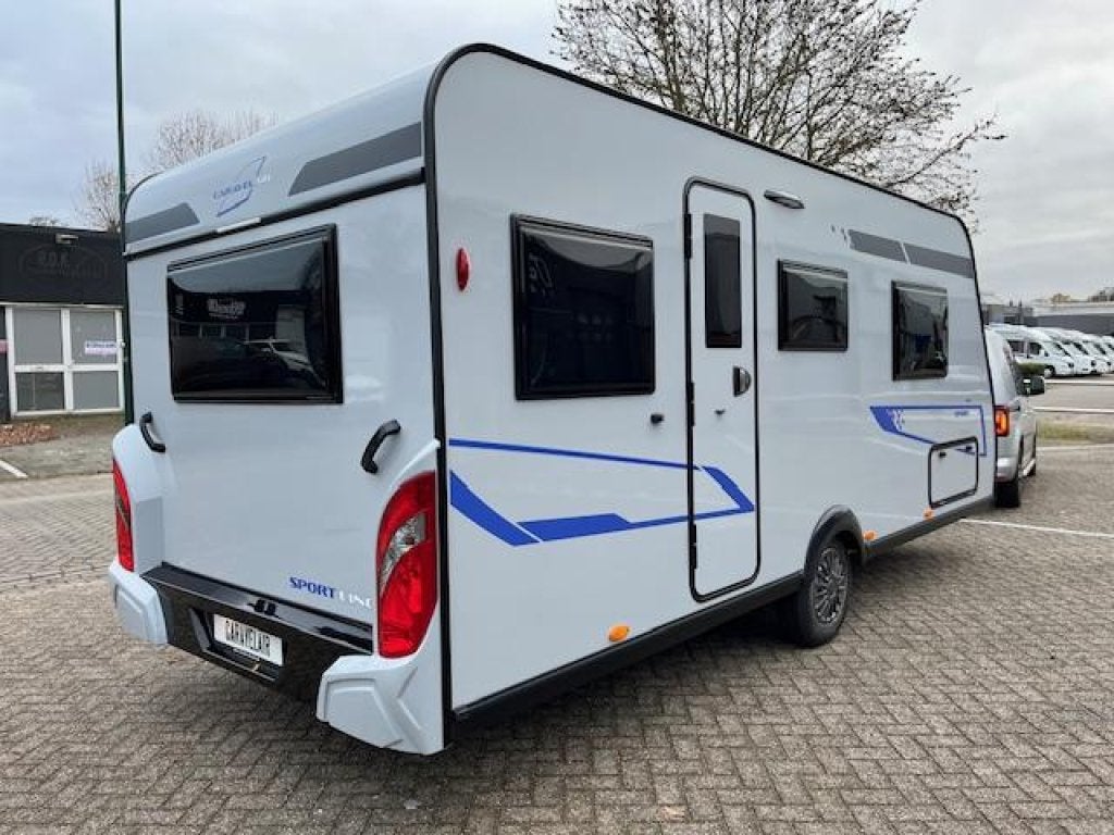 Caravelair Sport Line 492 Nieuw Model 2026, Caravans en Kamperen, Rondzit, Bedrijf, 5 tot 6 meter, Schokbreker