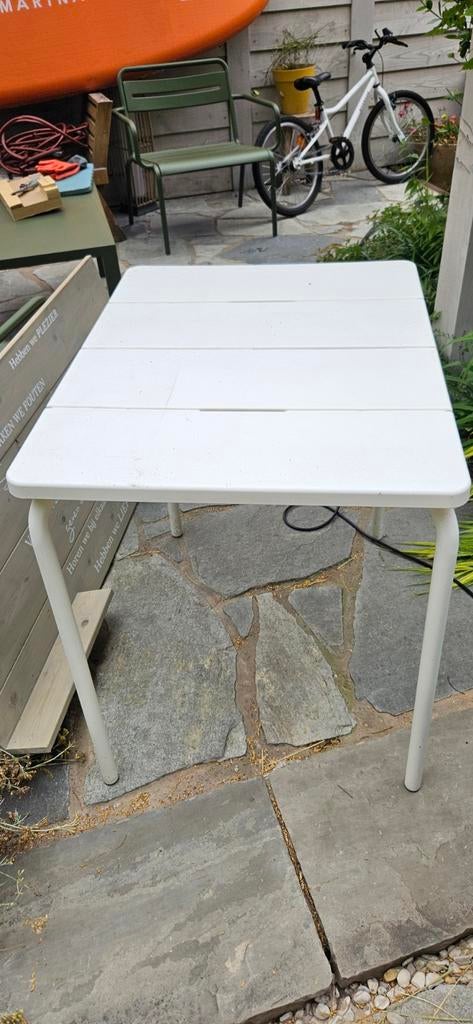 IKEA Vaddö buiten tafel - Wit - Ideaal voor balkon, Tuin en Terras, Tuintafels, Ophalen