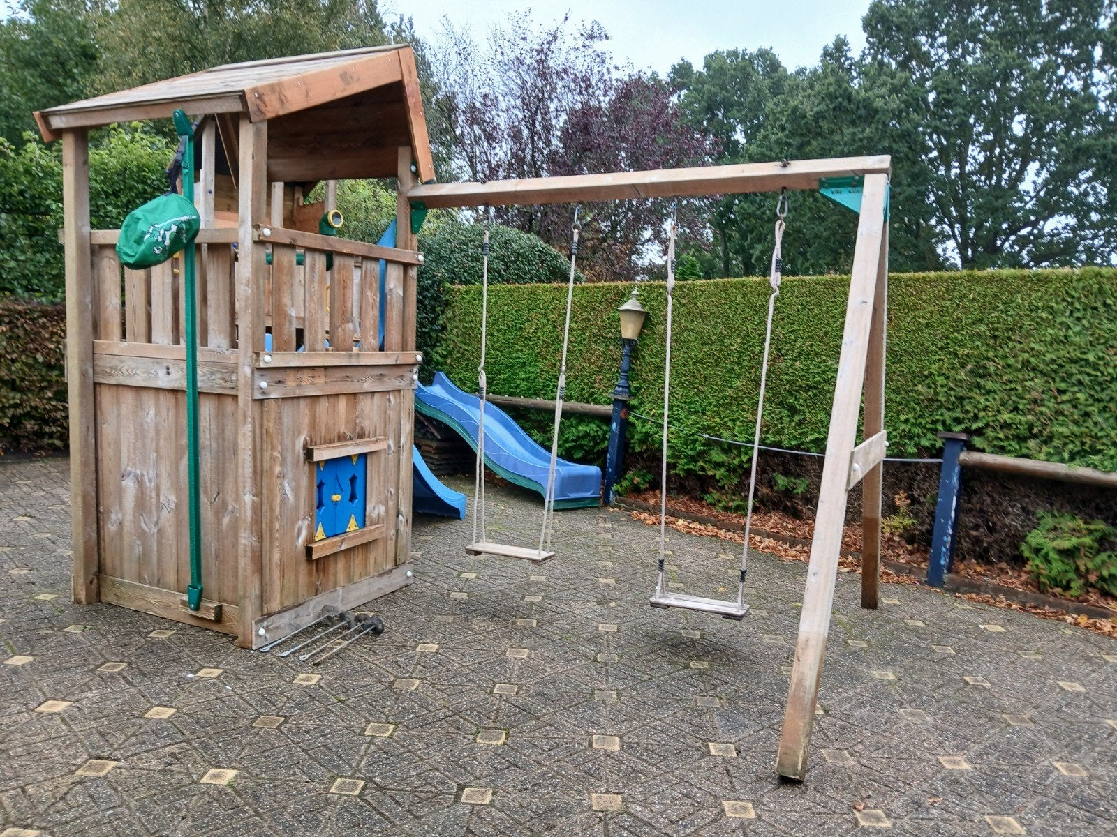 JungleGym Home in topconditie, Ophalen, Zo goed als nieuw, Glijbaan