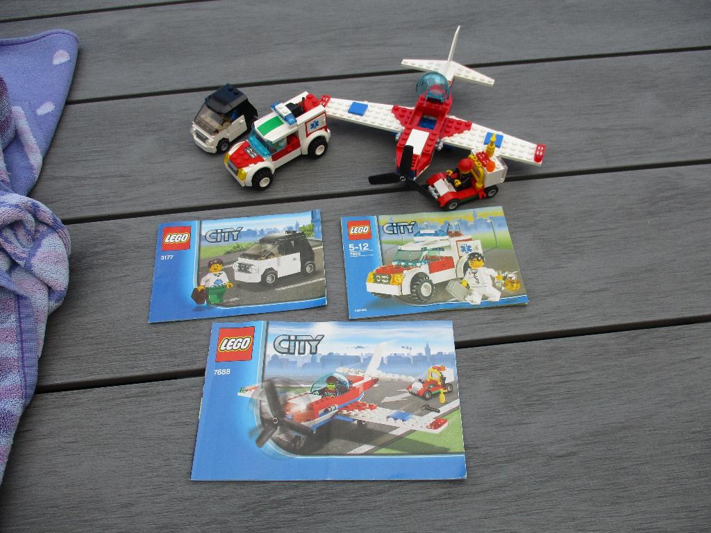 3 x lego setjes 3177-7688-7902 zie info, Ophalen of Verzenden, Gebruikt, Complete set, Lego