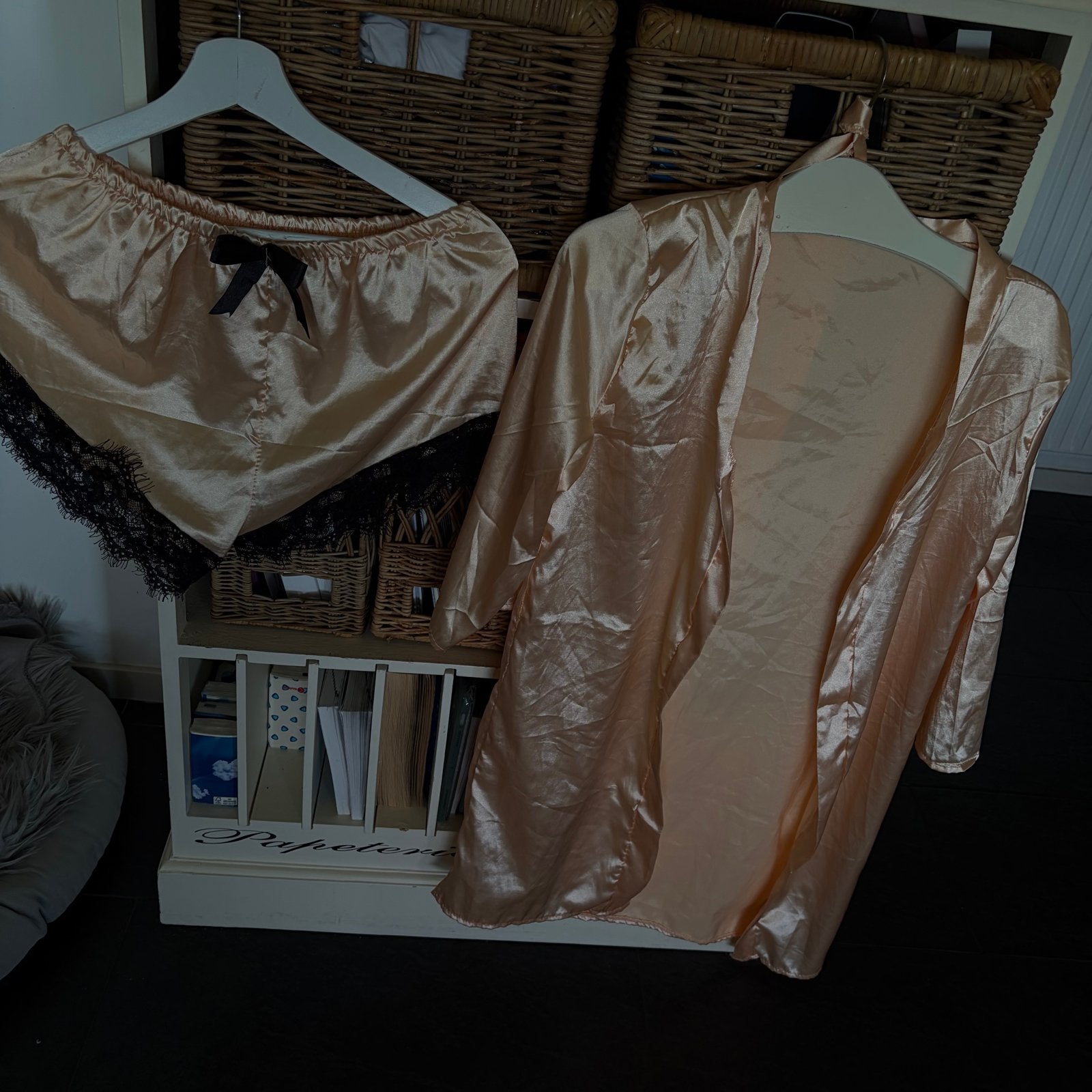 Slaap lingerie set in nieuwe staat maat s, Kleding | Dames, Ophalen of Verzenden, Roze, Nachtkleding