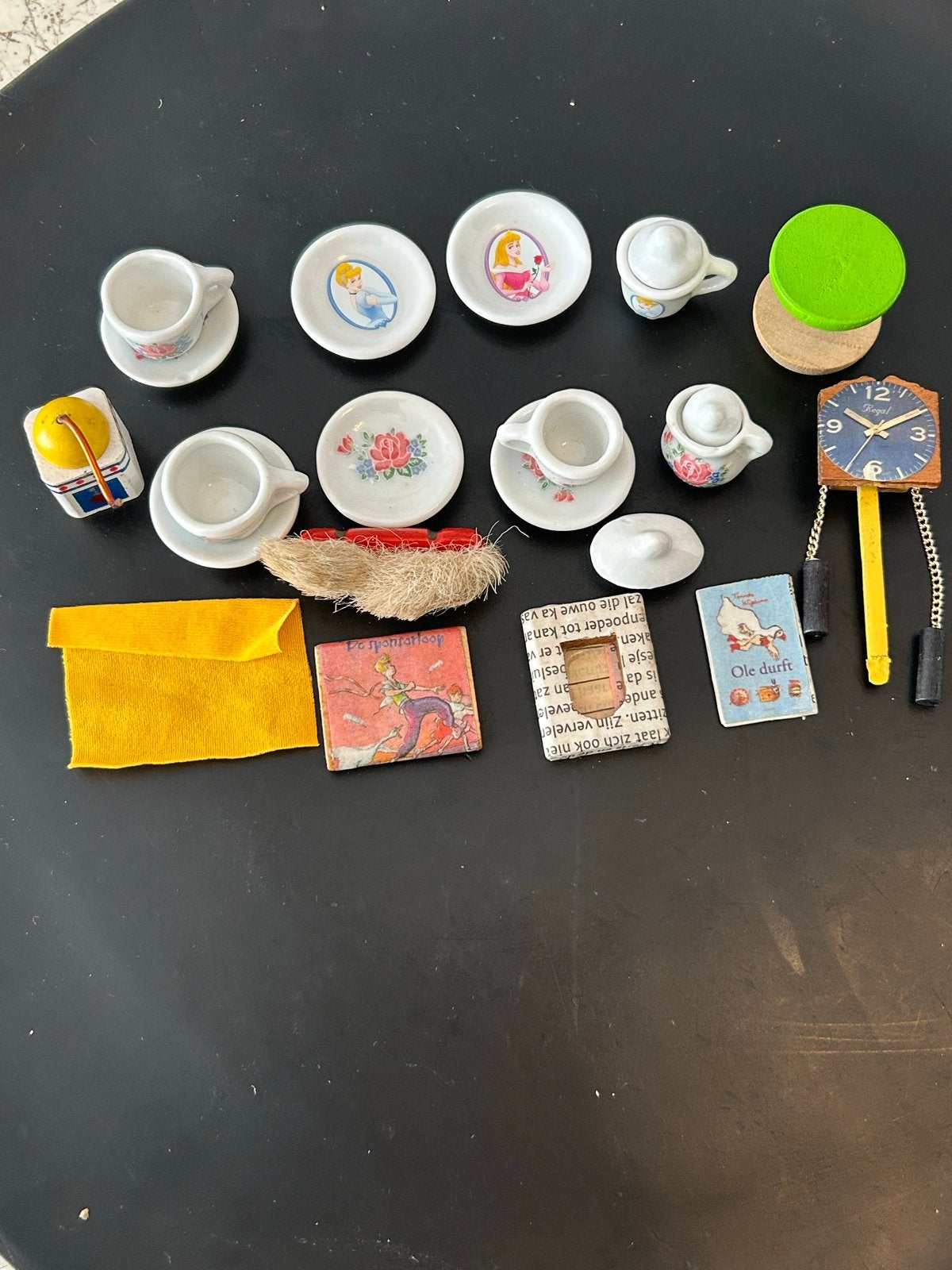 Miniatuur theeservies en poppenhuis accessoires, Ophalen of Verzenden, Gebruikt, Meisje