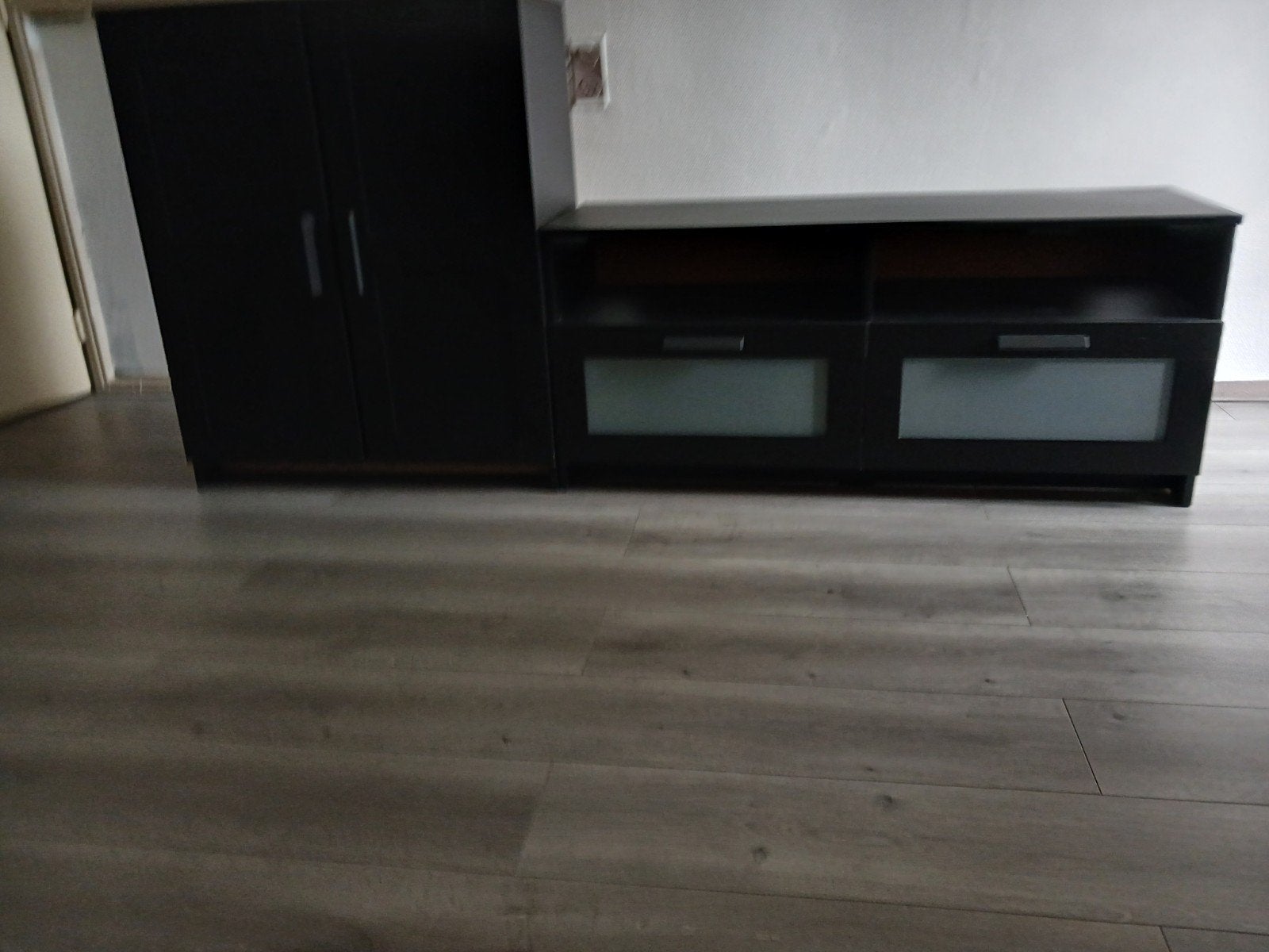 tv meubel met kast, Huis en Inrichting, Kasten | Televisiemeubels, Ophalen, 25 tot 50 cm, Minder dan 100 cm