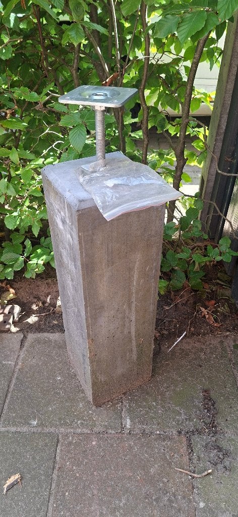 Betonpoer met stelplaat, Ophalen, Nieuw, Overige typen