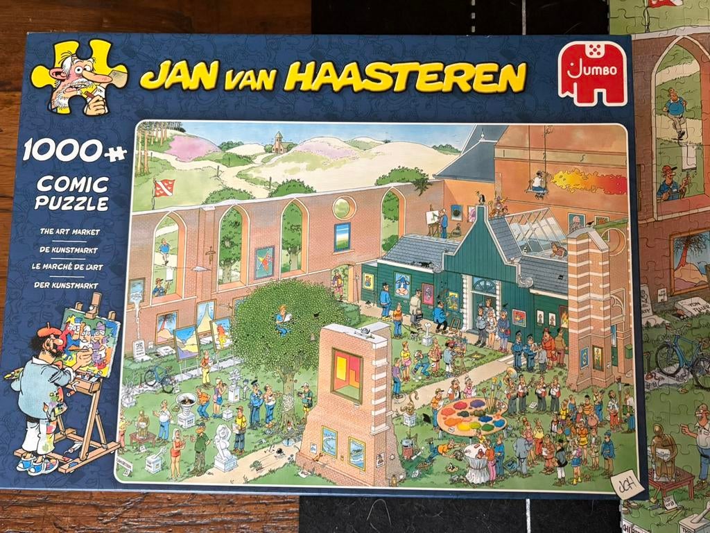 Jan van Haasteren puzzel, Ophalen, 500 t/m 1500 stukjes, Zo goed als nieuw