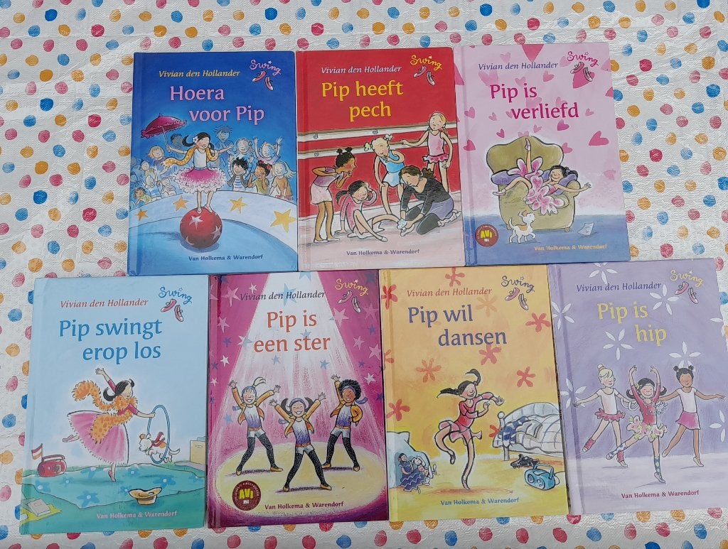Pip boekjes serie swing E3 M4 E4, Boeken, Ophalen of Verzenden, Zo goed als nieuw, Vivian den Hollander, Fictie algemeen
