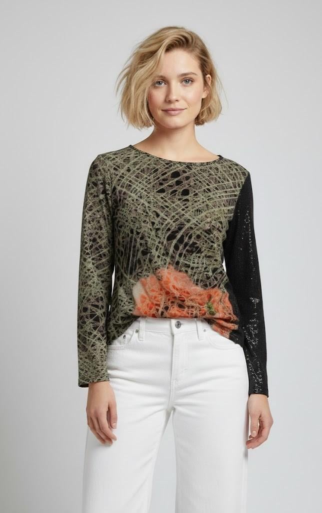 top Eroke, Kleding | Dames, Overige kleuren, Verzenden, Maat 42/44 (L), Zo goed als nieuw