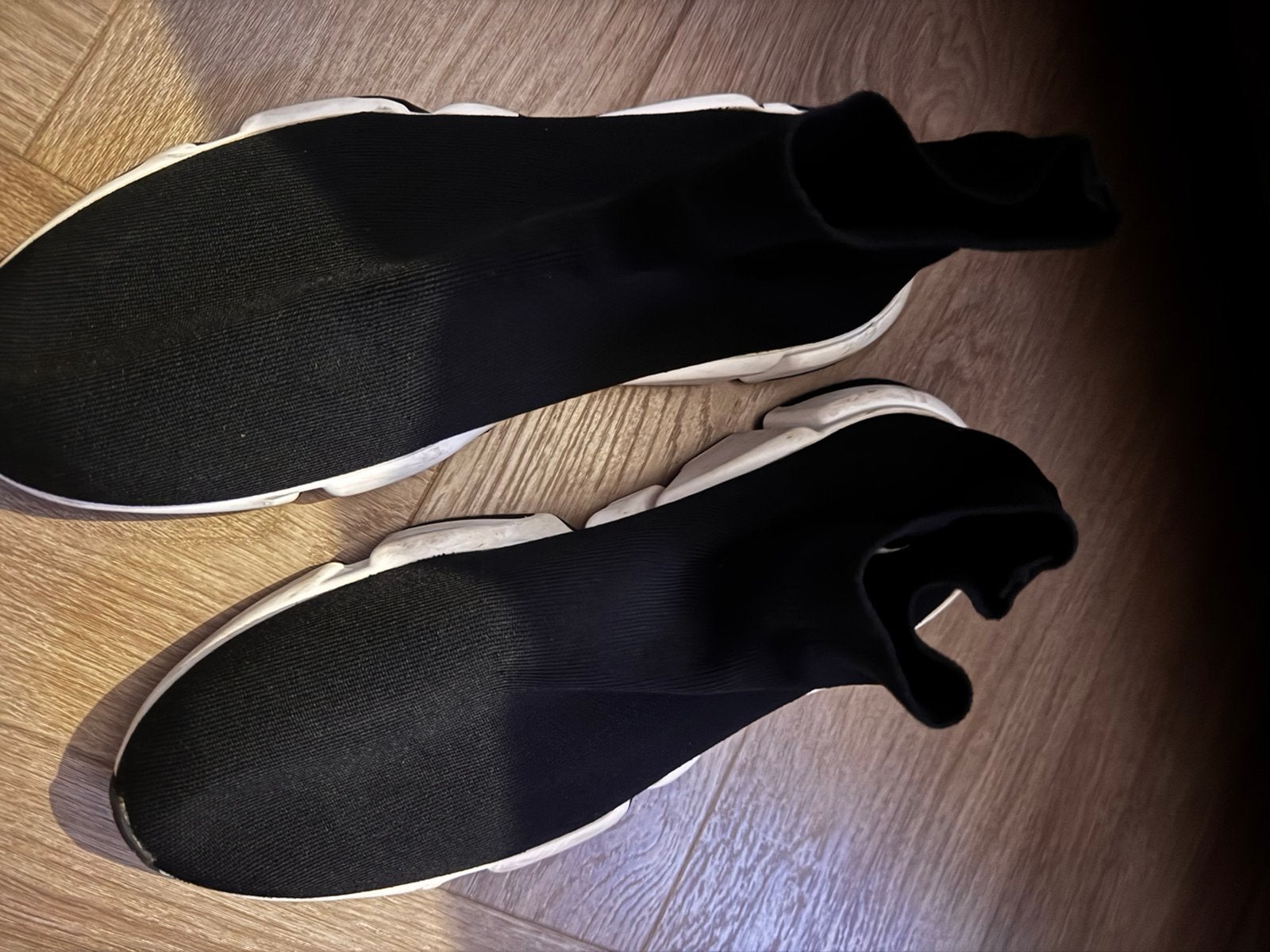 Balenciaga speedrunners black white size 46, Kleding | Heren, Schoenen, Zwart, Ophalen of Verzenden, Sneakers of Gympen, Zo goed als nieuw