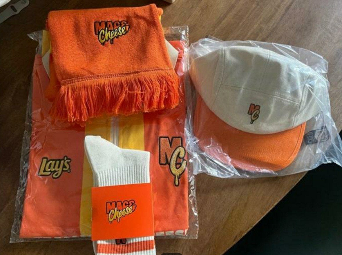Lays merchandise pakket van de Mac en Cheese serie, nieuw, Ophalen of Verzenden, Nieuw, Gebruiksvoorwerp