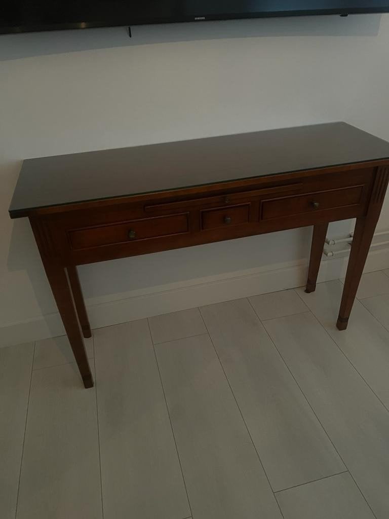 Decoratieve stolp met zilverkleurige ornamenten, Ophalen of Verzenden, Glas, Zilver, Klassiek
