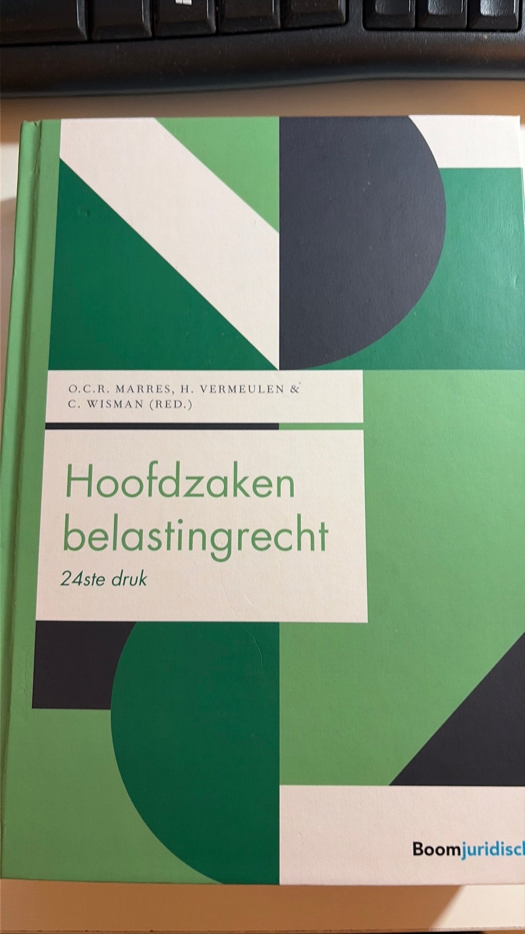 Hoofdzaken belastingrecht, Ophalen of Verzenden, Zo goed als nieuw, Sociale wetenschap