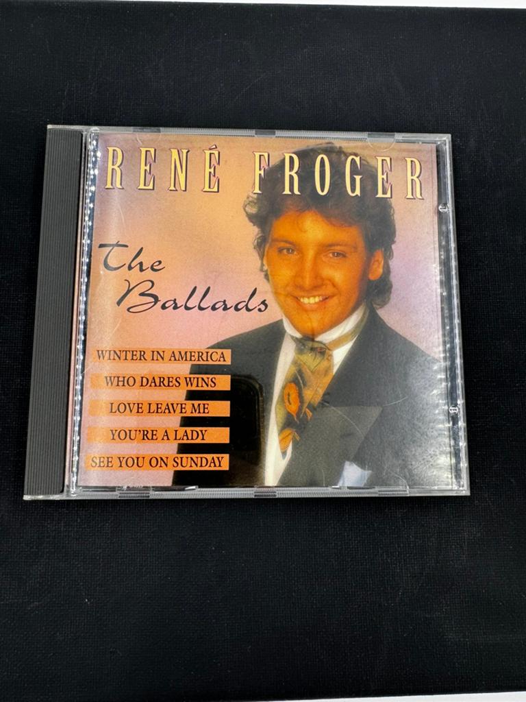 René Froger – The Ballads CD Verzamelalbum, Ophalen of Verzenden, Zo goed als nieuw