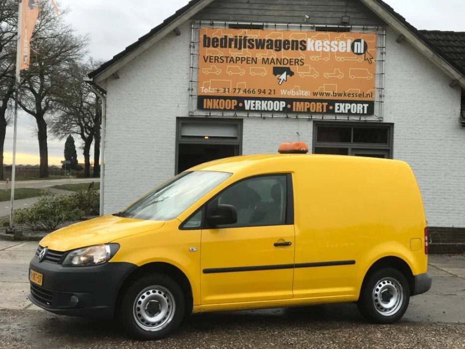 Volkswagen Caddy 1.6 TDI 75 pk Airco Trekhaak Marge, Voorwielaandrijving, Euro 5, Stof, Gebruikt