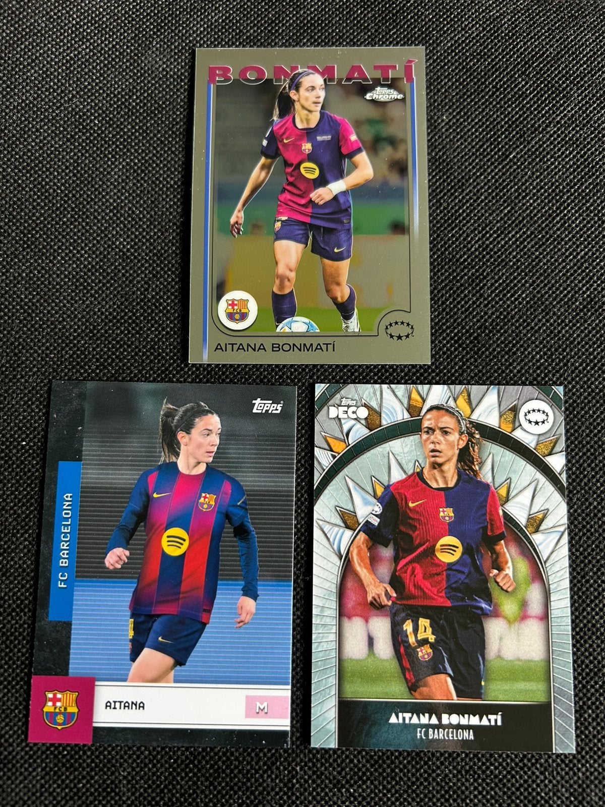 Drie Aitana Bonmati kaartjes, Ophalen of Verzenden, Zo goed als nieuw, Buitenlandse clubs, Poster, Plaatje of Sticker