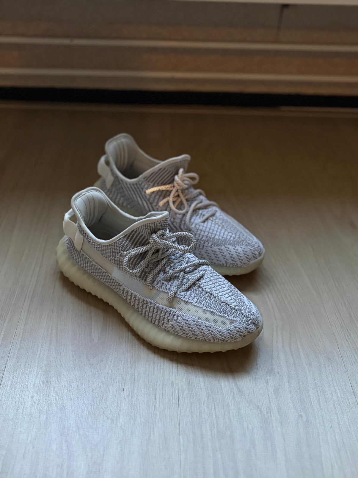 Yeezy 350 non static, Ophalen, Nieuw, Wit, Sneakers of Gympen