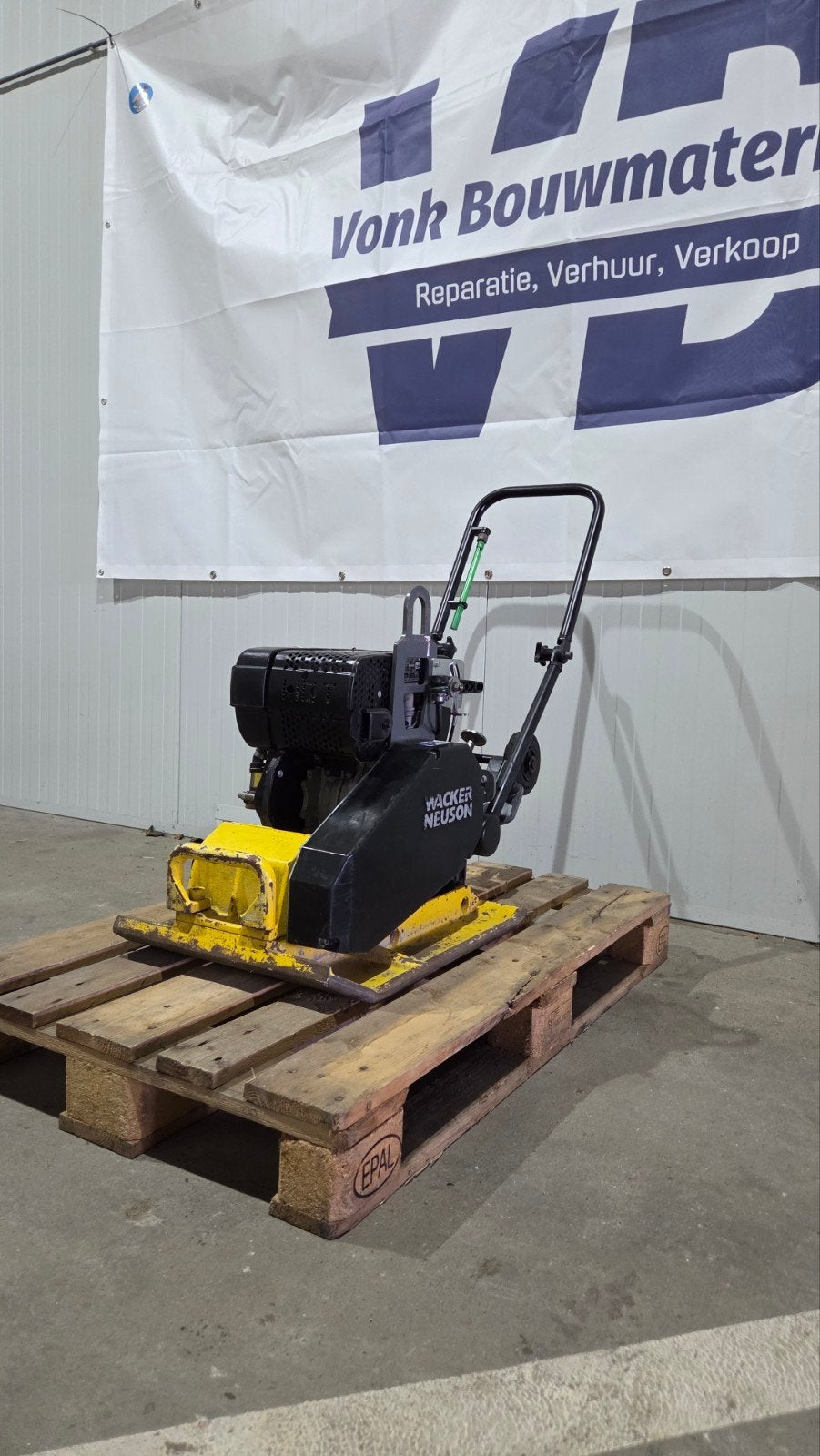 Wacker Neuson DPS 1850H V Trilplaat 2019, Ophalen of Verzenden, Zo goed als nieuw, Overige soorten, Wacker neuson