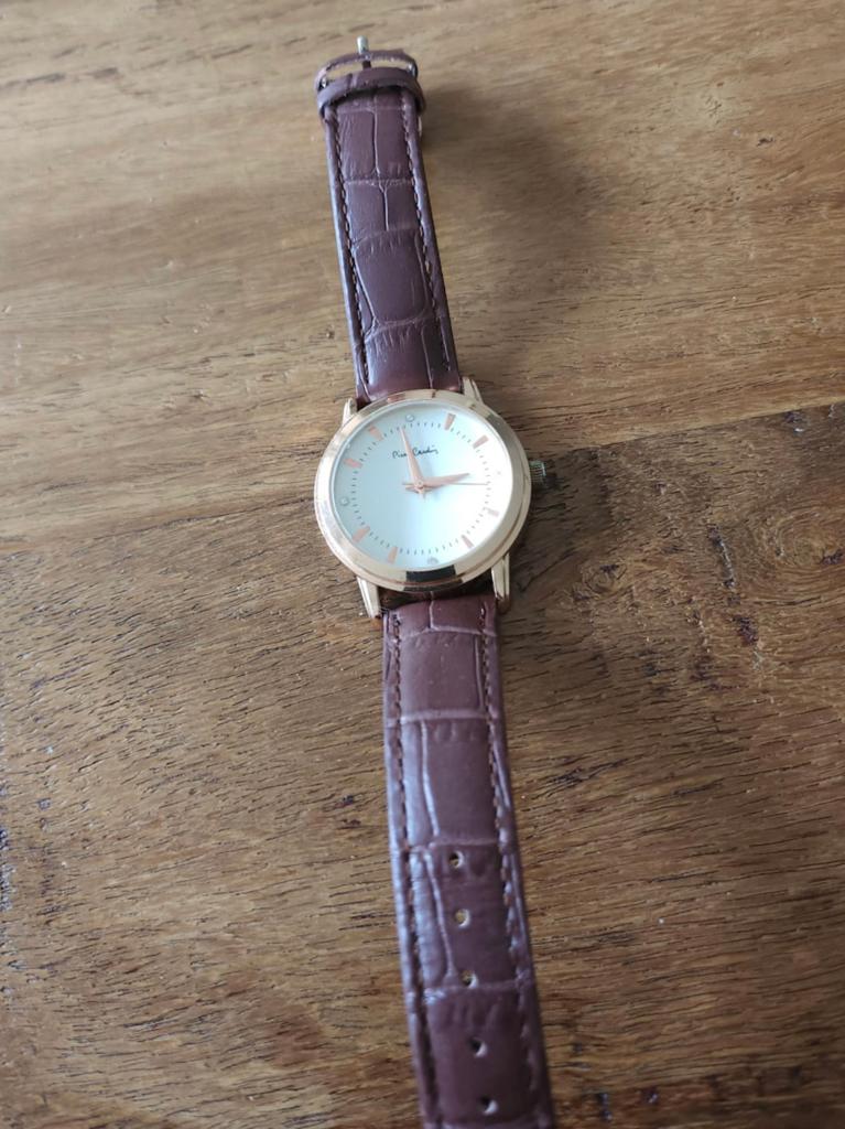 Pierre Cardin horloge dames, Ophalen of Verzenden, Gebruikt, Staal, Overige merken