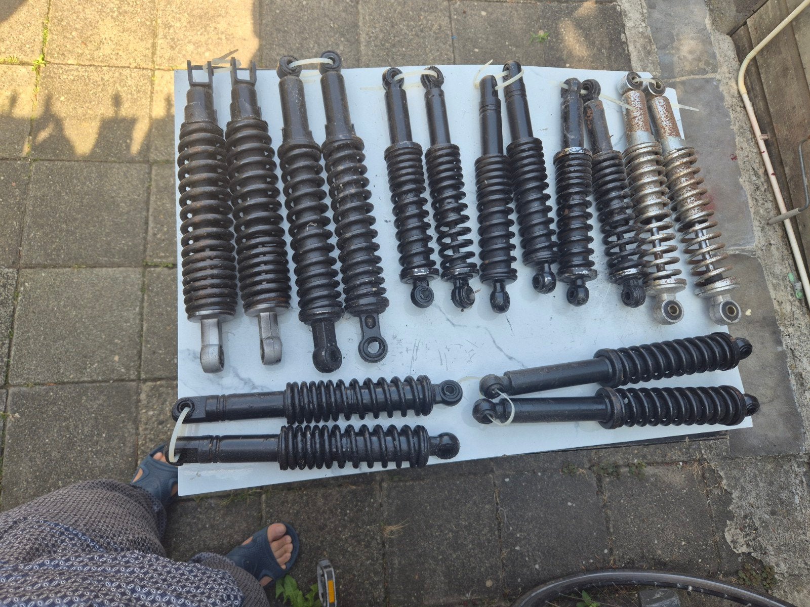 Diverse onderdelen te koop (ook los verkrijgbaar), Fietsen en Brommers, Ophalen of Verzenden, Gebruikt, Zadel