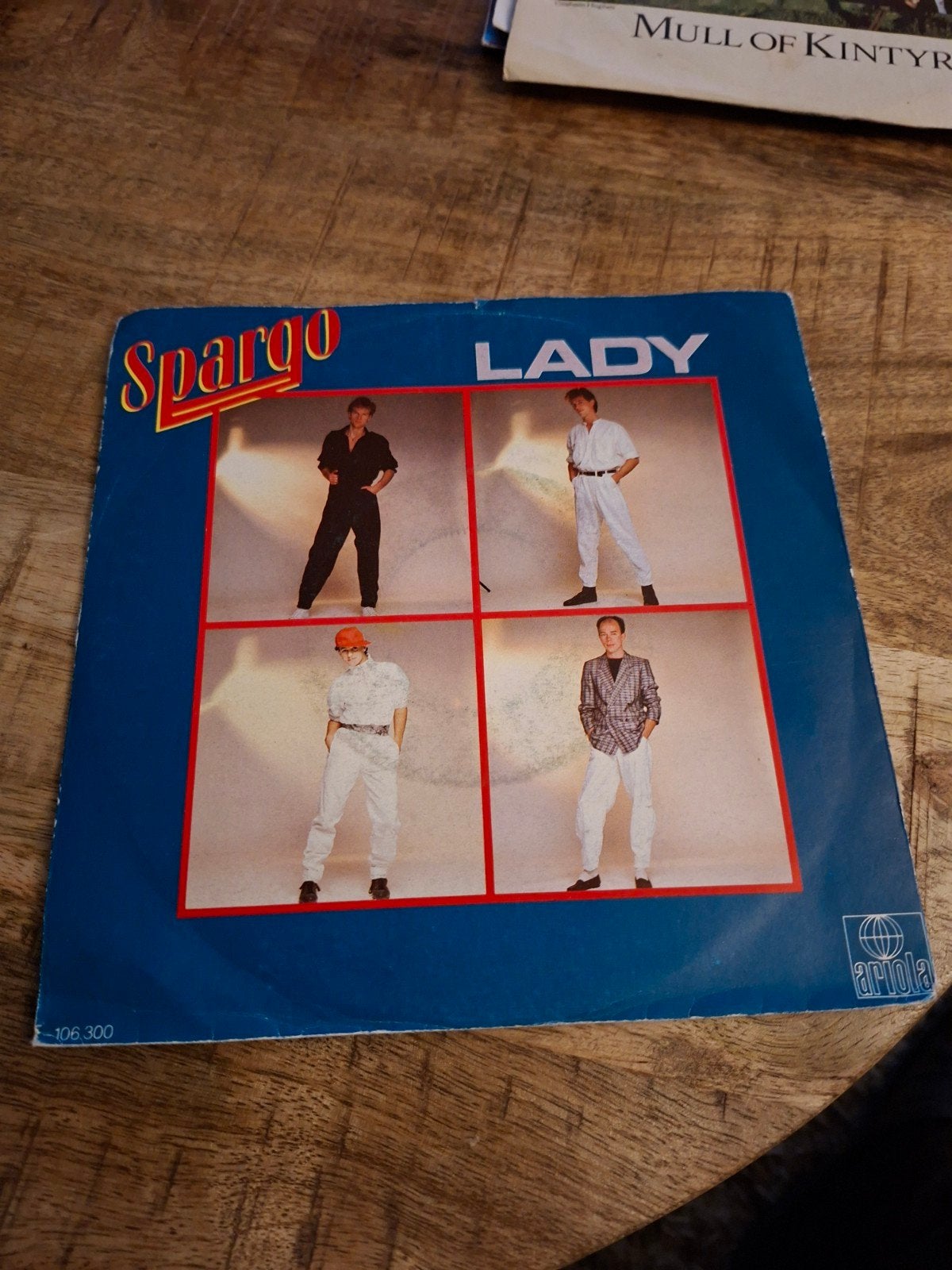 Spargo  / lady, Ophalen of Verzenden, Zo goed als nieuw, Pop