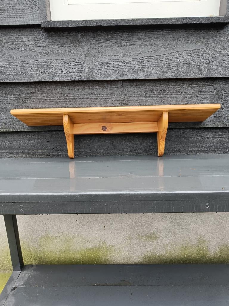Fraaie grenenhouten wandplank / boekenplank., Ophalen of Verzenden