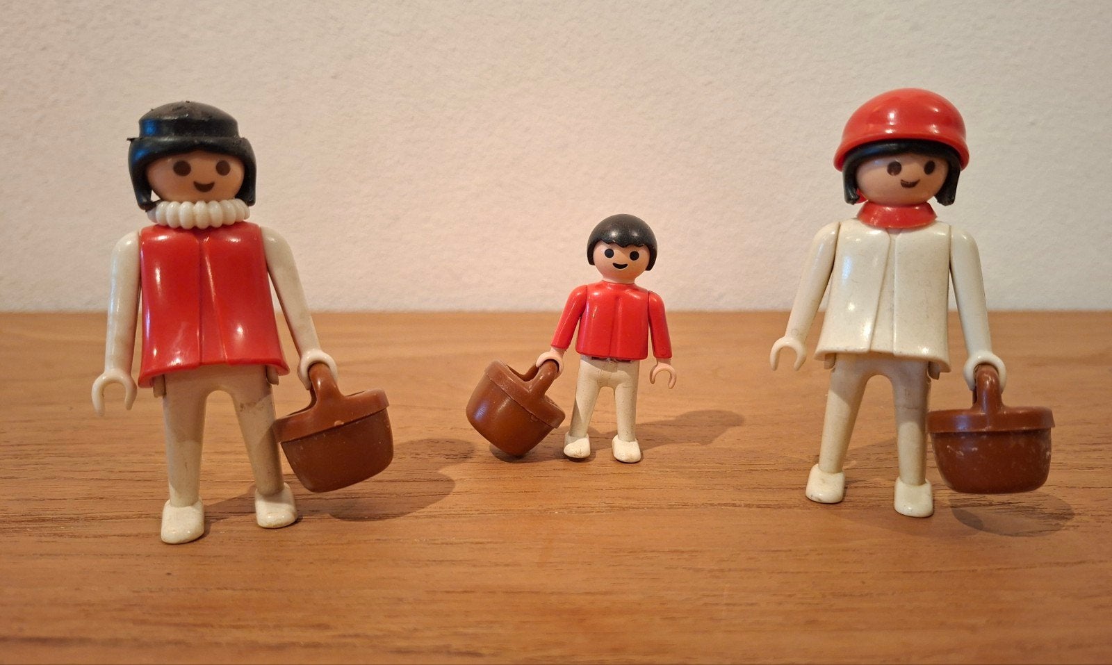 9. Vintage Playmobil familie op weg om kersen te plukken, Ophalen of Verzenden, Gebruikt, Los playmobil