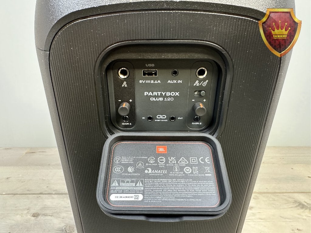 Foto 9 van JBL PartyBox Club 120 Bluetooth Speaker Zwart + Factuur