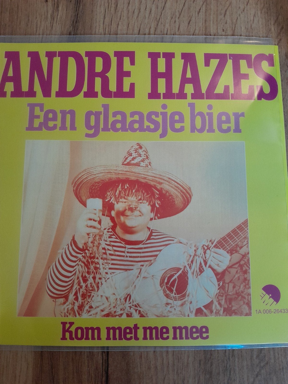 andre hazes 7inch een glaasje bier, Ophalen of Verzenden, Zo goed als nieuw, Nederlandstalig
