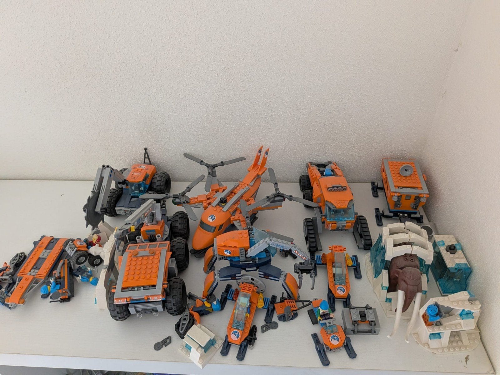 Grote verzameling LEGO City Arctische sets (60191-60197), Lego, Ophalen of Verzenden, Complete set, Meerdere sets