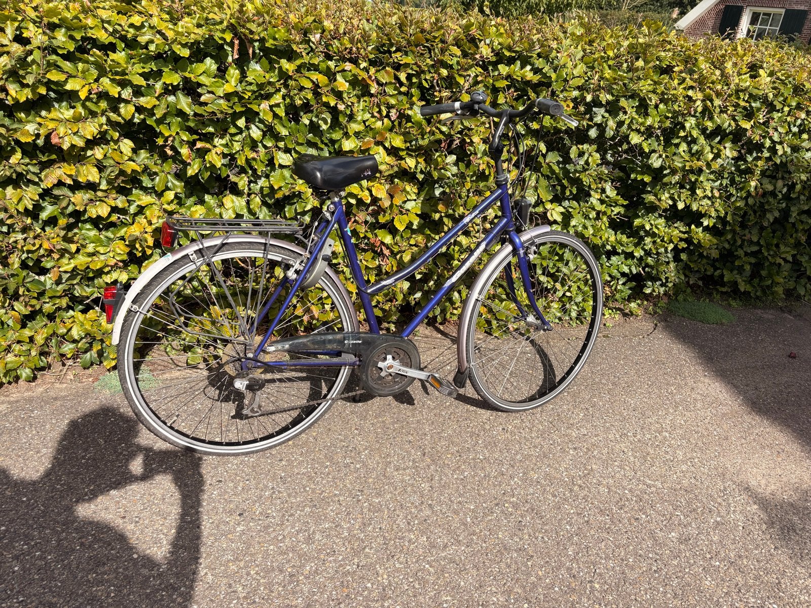 Gazelle Bahia damesfiets met versnellingen, Fietsen en Brommers, Velgrem, Versnellingen, Ophalen of Verzenden, Gazelle