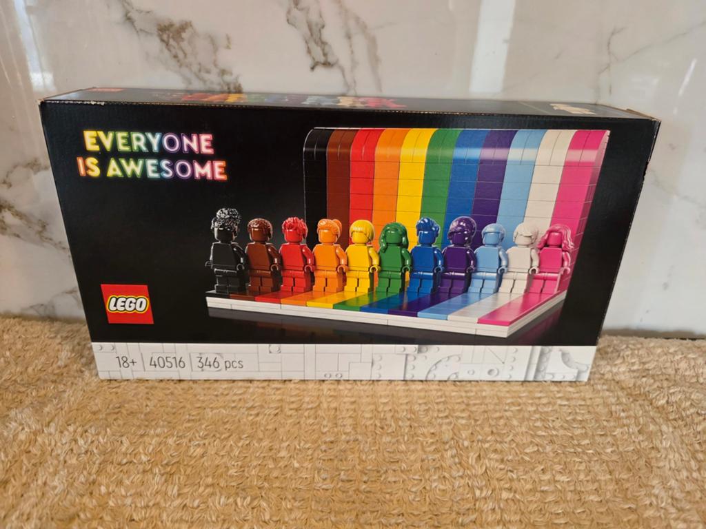 LEGO 40516 Everyone is Awesome – compleet met doos, Lego, Ophalen of Verzenden, Zo goed als nieuw, Compleet