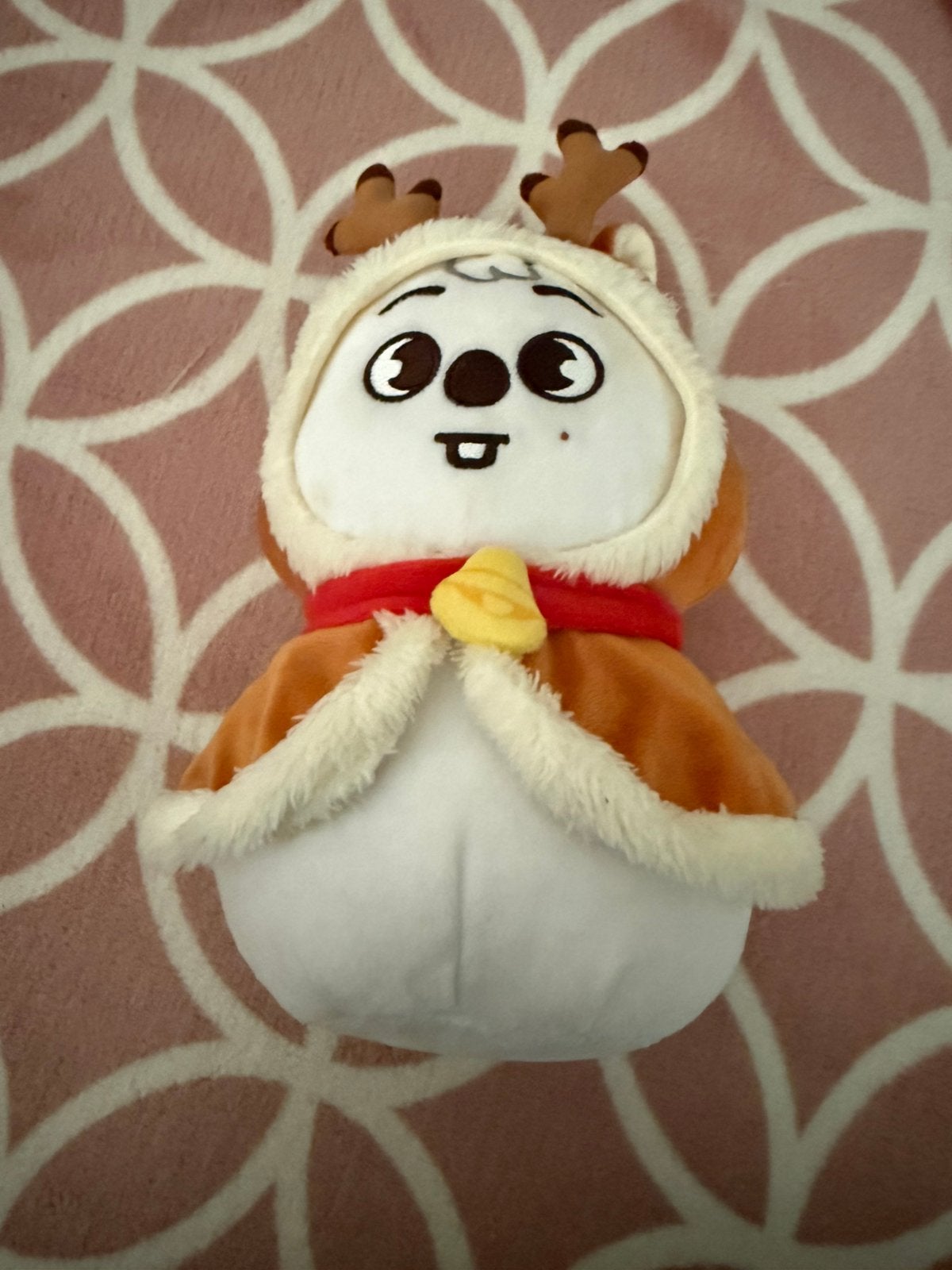 Stray Kids Han Quokka Snowman plush, Ophalen of Verzenden, Zo goed als nieuw, Overige typen