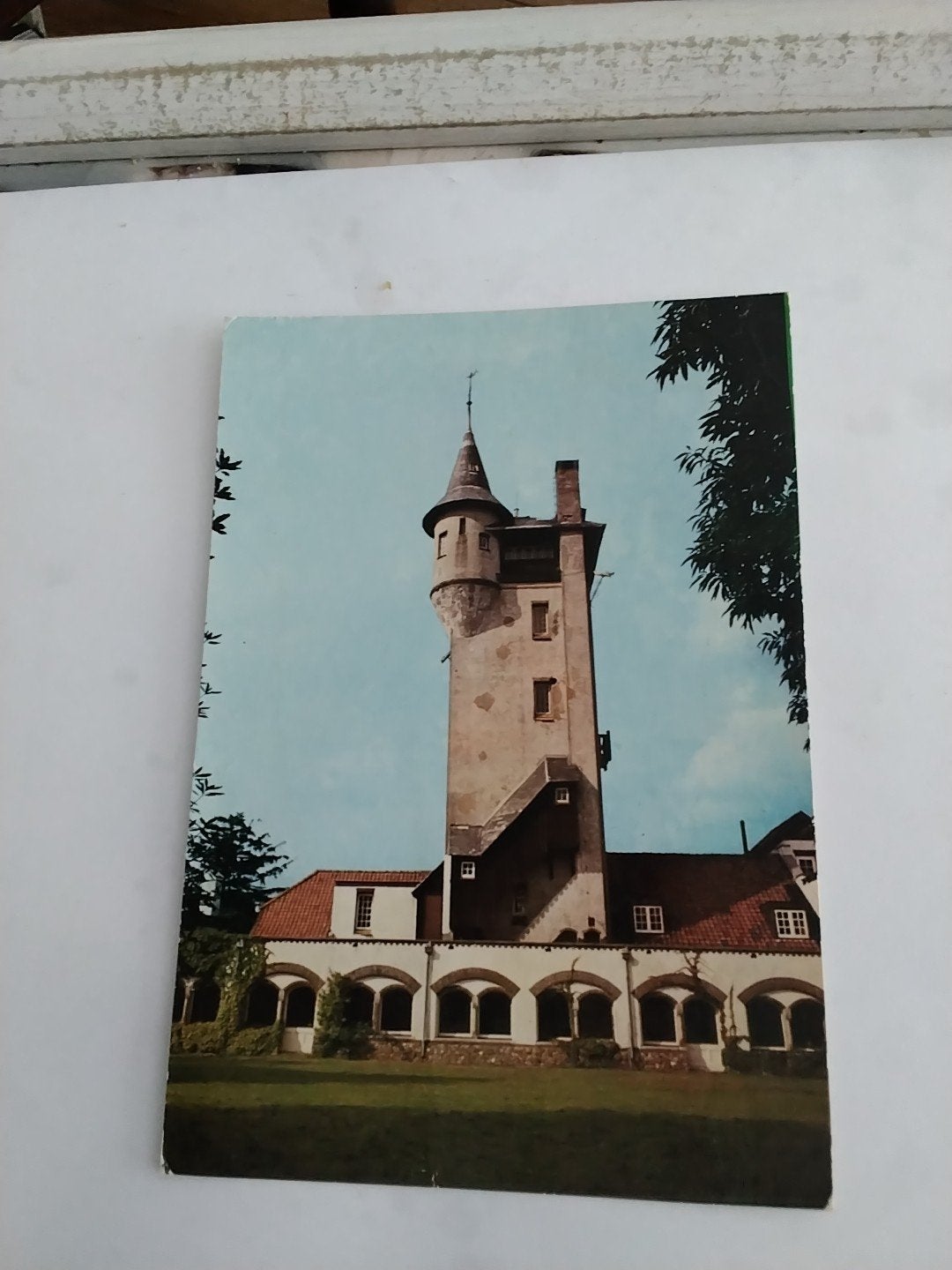 ansichtkaart  Nijverdal Kasteel De Sprengenberg (g), Ophalen of Verzenden, 1960 tot 1980, Gelopen, Gelderland
