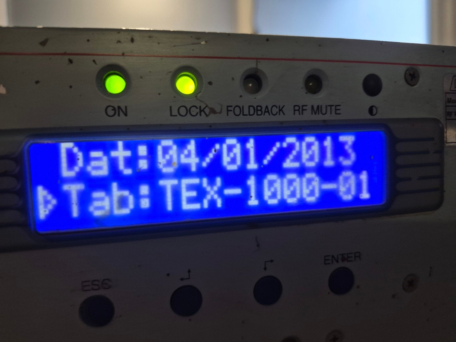 RVR TEX 1000 alles in 1 lcd, Telecommunicatie, Zenders en Ontvangers, Ophalen, Gebruikt, Zender