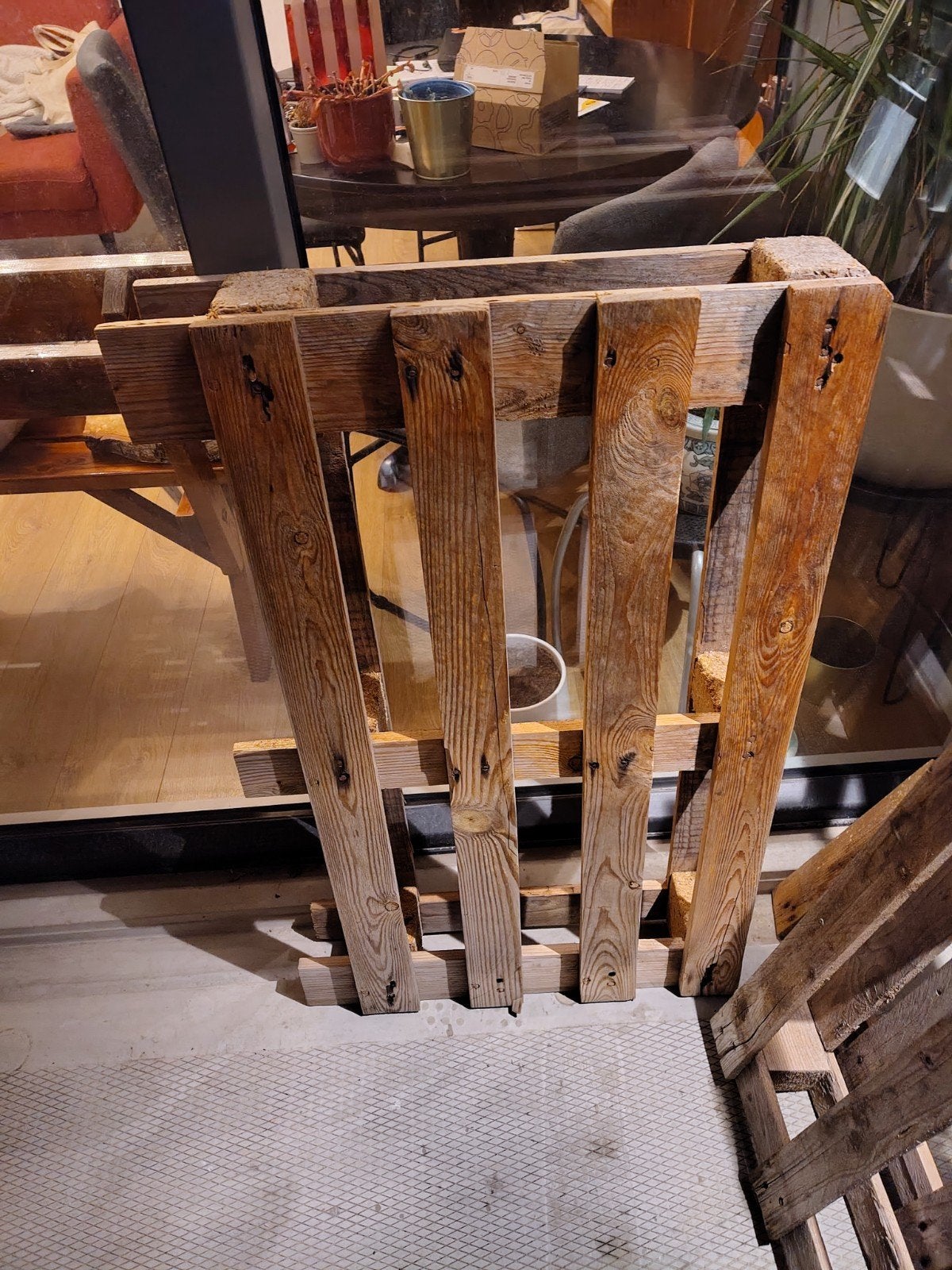 Gratis oude pallets, Ophalen, Gebruikt, Minder dan 25 mm, Pallet