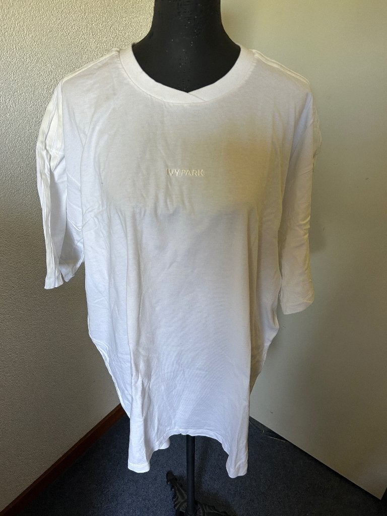 Ivy park Adidas wit t-shirt mt XL z.g.a.n., Kleding | Dames, Wit, Maat 46/48 (XL) of groter, Ophalen of Verzenden, Zo goed als nieuw