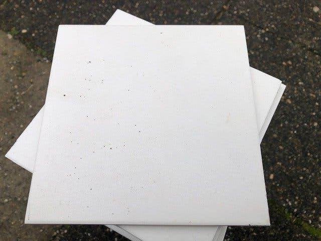 Portugese Pavigres Tegels kleur wit , maat 15 x 15 cm ( exac, Ophalen, Nieuw, Minder dan 20 cm, Minder dan 20 cm