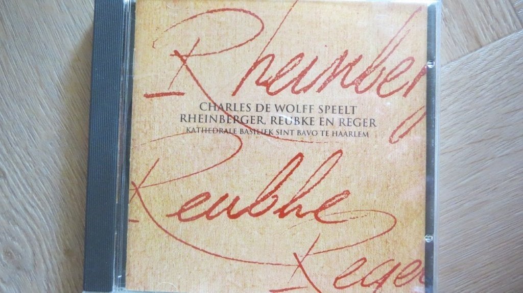 Cd orgel Charles de Wolf speelt Rheinberger Basiliek Haarlem, Cd's en Dvd's, Cd's | Klassiek, Zo goed als nieuw, Kamermuziek, Classicisme