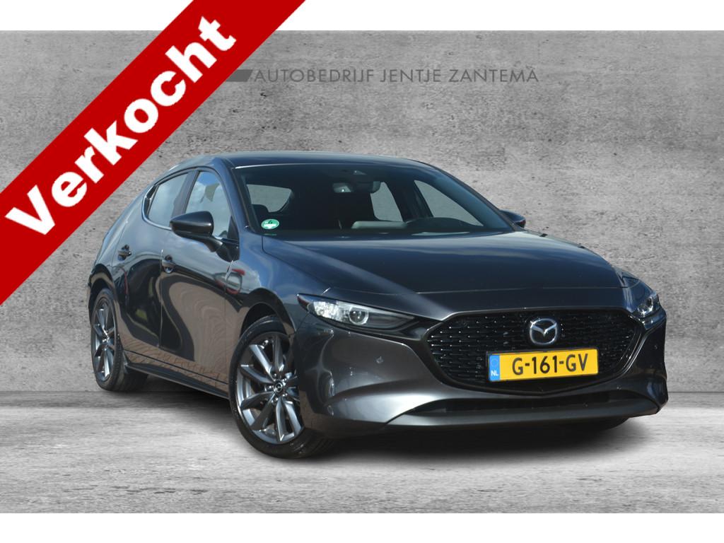 Mazda 3 2.0 e-SkyActiv-X M Hybrid 180 Comfort met Bose | LED, Voorwielaandrijving, 1998 cc, Stof, Gebruikt