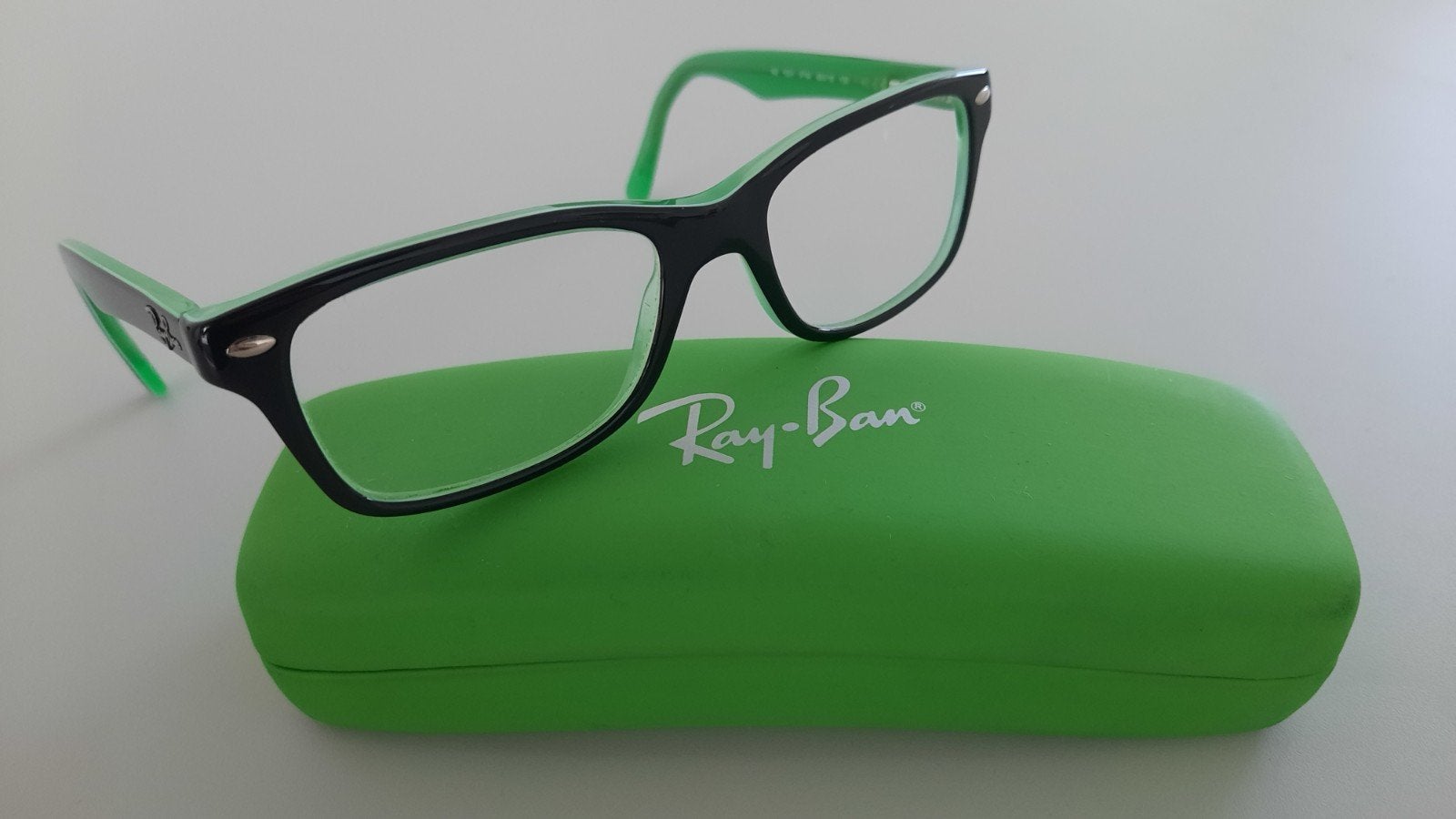 Ray-Ban Kinderbril RB 1531 - Zwart/Groen, Ophalen of Verzenden, Zo goed als nieuw