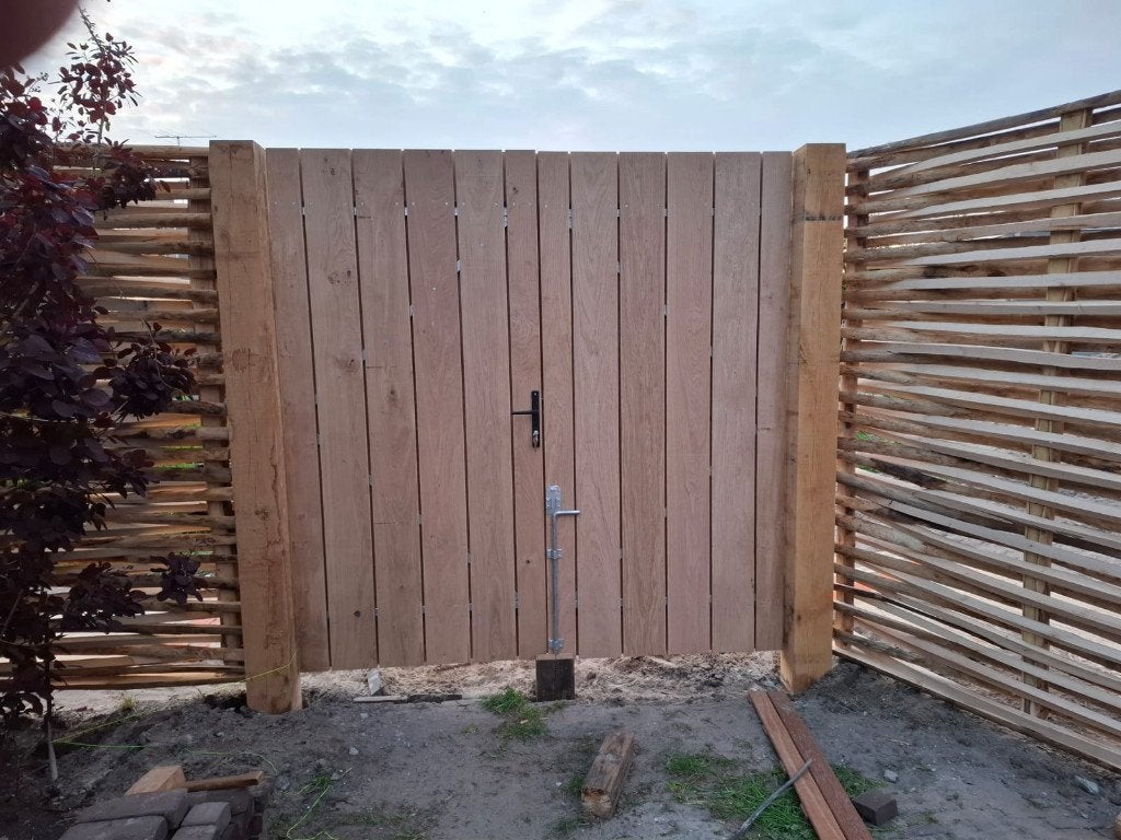 tuin-poort, Tuin en Terras, Ophalen of Verzenden, Nieuw, Hout, Tuinhek