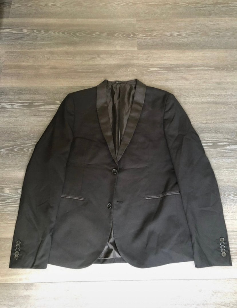 Stijlvol Kostuum Maat 52 - Nette Herenkleding, Ophalen of Verzenden, Zo goed als nieuw, Maat 52/54 (L), Zwart